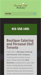 Mobile Screenshot of personalcheftoronto.ca